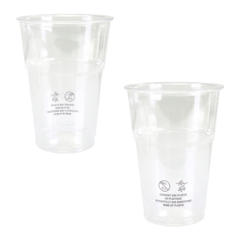 Depa | Plastic Bierglas | R-pet 250/300ml | 1000 stuk