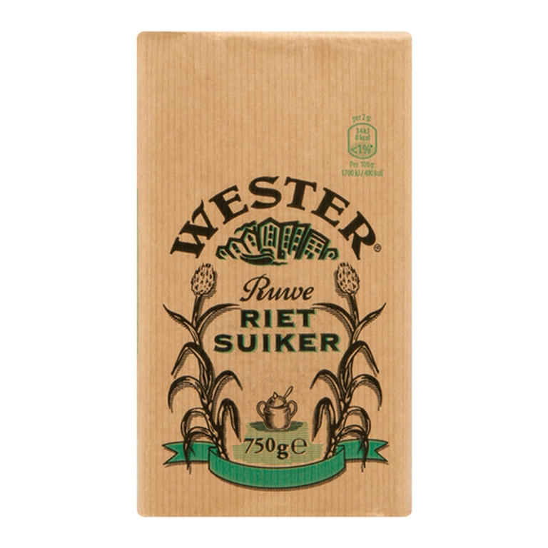 Wester | Rietsuiker | 8 x 750 gram