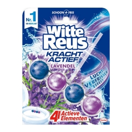 Witte Reus | Toiletblok Actief Lavendel | 10 x 50 gram