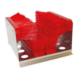 Betra | Schoenveger | 4 borstels | Rood | 35 x 32 x 22 cm