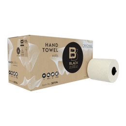 BlackSatino | Handdoekrol 2-laags | 175m | 6 rollen