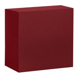 Airlaid | Servetten 1-laags | 1/4 vouw | Rood | 40x40cm | 10x50 stuks