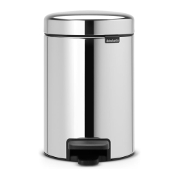 Brabantia Pedaalemmer 3 liter NewIcon rvs