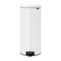 Brabantia Pedaalemmer 30 liter NewIcon wit