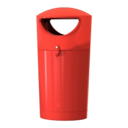 Metro Hooded 100 liter rood