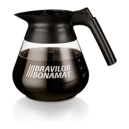 Bravilor | Glazen kan | Inhoud: 1,7 liter