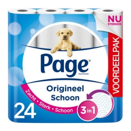 Page | Toiletpapier Origineel Schoon | 24 rollen