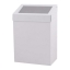 Dutch Bins | Afvalbak | Gesloten | Wit | Inhoud: 20 liter