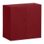 Airlaid | Servetten 1-laags | 1/8 vouw | Rood | 40x40cm | 10x50 stuks